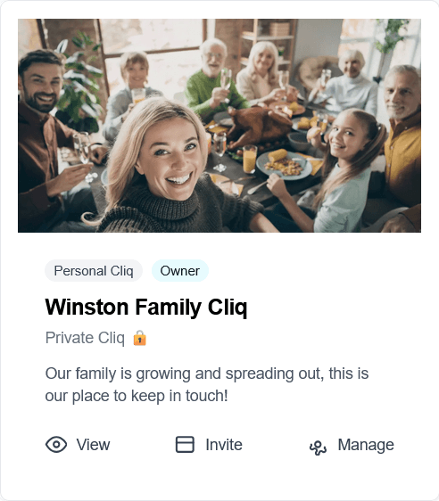 Winston Family Cliq