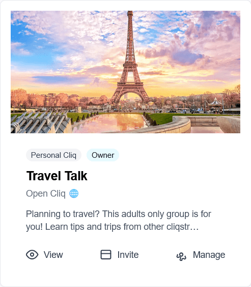 Travel Talk Cliq